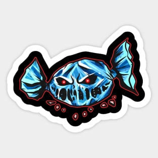 Evil Sweet Demon Candy Halloween Sticker